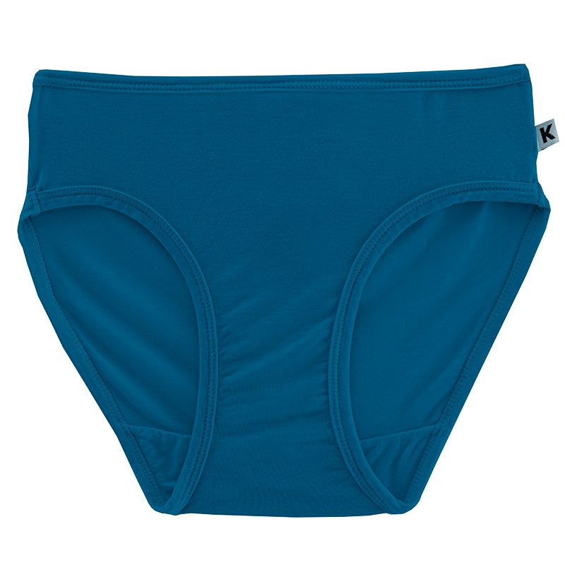 Kickee Pants Solid Underwear - Cerulean Blue