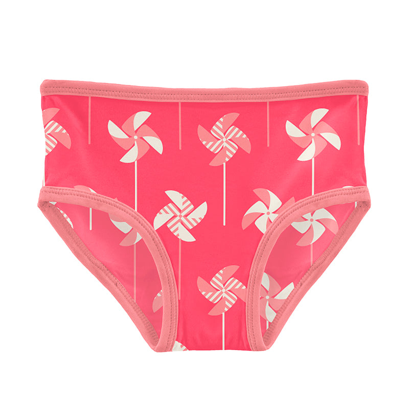 Kickee Pants Print Underwear - Taffy Pinwheel