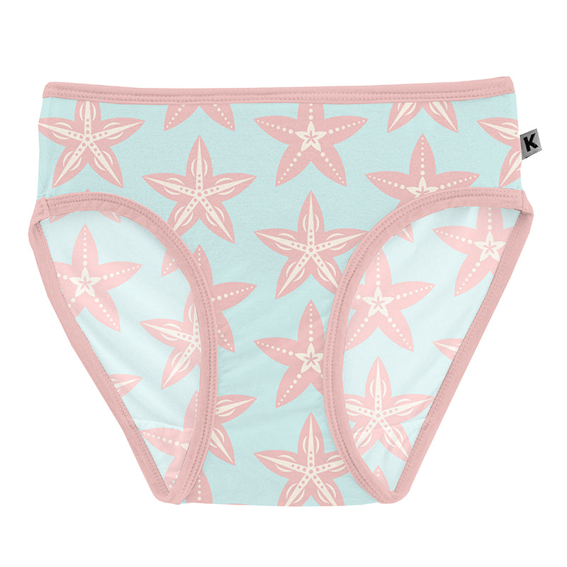 Kickee Pants Print Underwear - Fresh Air Fancy Starfish – Chicken Little  Shop