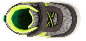 Stride Rite Gogo Sneaker - Grey Neon