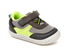 Load image into Gallery viewer, Stride Rite Gogo Sneaker - Grey Neon
