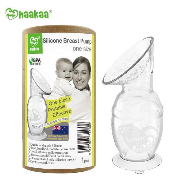 Haakaa Silicone Breast Pump with Suction Base 100 ml
