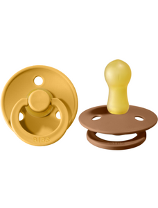 BIBS Natural Rubber Pacifier - 2 Pack