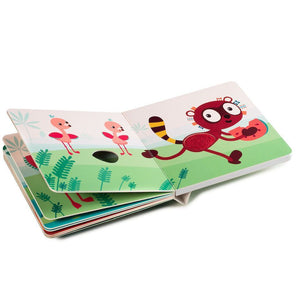 Lilliputiens Jungle Jam Sound and Touch Book