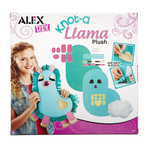 Alex DIY Craft Knot-A Llama Plush