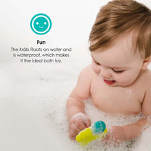 Load image into Gallery viewer, bblüv Kräb 3-in-1 Thermometer &amp; Bath Toy

