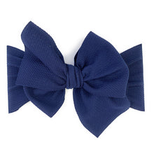Load image into Gallery viewer, Baby Wisp Giant Lana Bow Headband
