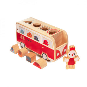 Lilliputiens Sorting Bus Shape Sorter