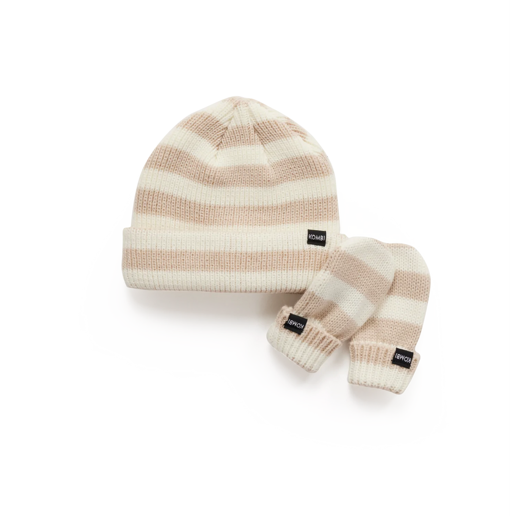 Kombi Little One Knit Toque and Mittens Set - Infant