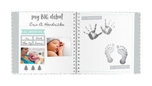 Load image into Gallery viewer, Pearhead Memory Book &amp; Sticker Set - White/Grey
