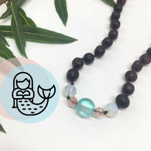 Load image into Gallery viewer, Healing Hazel Baltic Amber Teething Necklace - Limited Edition
