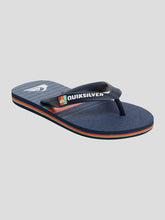 Load image into Gallery viewer, Quiksilver Molokai More Core Youth Flip-Flops - Blue/Blue/Blue
