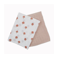 Load image into Gallery viewer, Lulujo Cotton Swaddles - 2 PK
