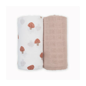 Lulujo Cotton Swaddles - 2 PK
