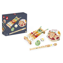 Load image into Gallery viewer, Janod Wooden Musical Set Sunshine
