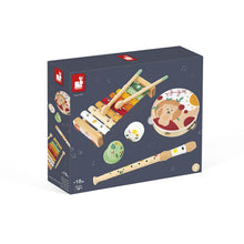 Load image into Gallery viewer, Janod Wooden Musical Set Sunshine
