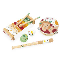 Load image into Gallery viewer, Janod Wooden Musical Set Sunshine
