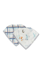 Load image into Gallery viewer, Loulou Lollipop Muslin Bandana Bib Set
