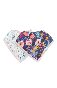 Loulou Lollipop Muslin Bandana Bib Set