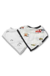 Loulou Lollipop Muslin Bandana Bib Set
