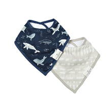 Load image into Gallery viewer, Loulou Lollipop Muslin Bandana Bib Set
