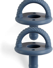 Load image into Gallery viewer, Itzy Ritzy Blue Sweetie Soother 2 Pack
