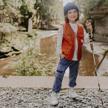 Load image into Gallery viewer, Souris Mini Sleeveless Reversible Vest - Orange
