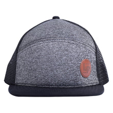 Load image into Gallery viewer, L&amp;P Apparel Snapback Trucker Hat - Orleans (Dark Grey)

