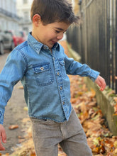 Load image into Gallery viewer, Poppet &amp; Fox Boys Chelsea Denim Shirt
