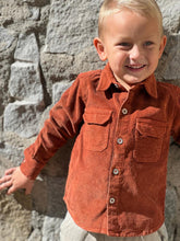 Load image into Gallery viewer, Poppet &amp; Fox Boys Zion Warm Cord Shirt
