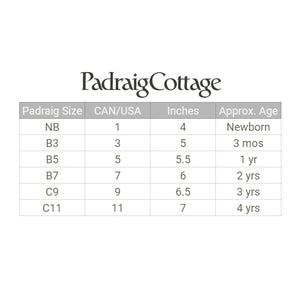Padraig Cottage Baby Slipper