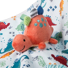 Load image into Gallery viewer, Mary Meyer Pebblesaurus Character Blanket
