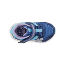 Load image into Gallery viewer, Stride Rite Girls M2P Player Sneaker - Metallic Navy
