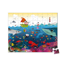 Load image into Gallery viewer, Janod Underwater World Puzzle - 100 PCS
