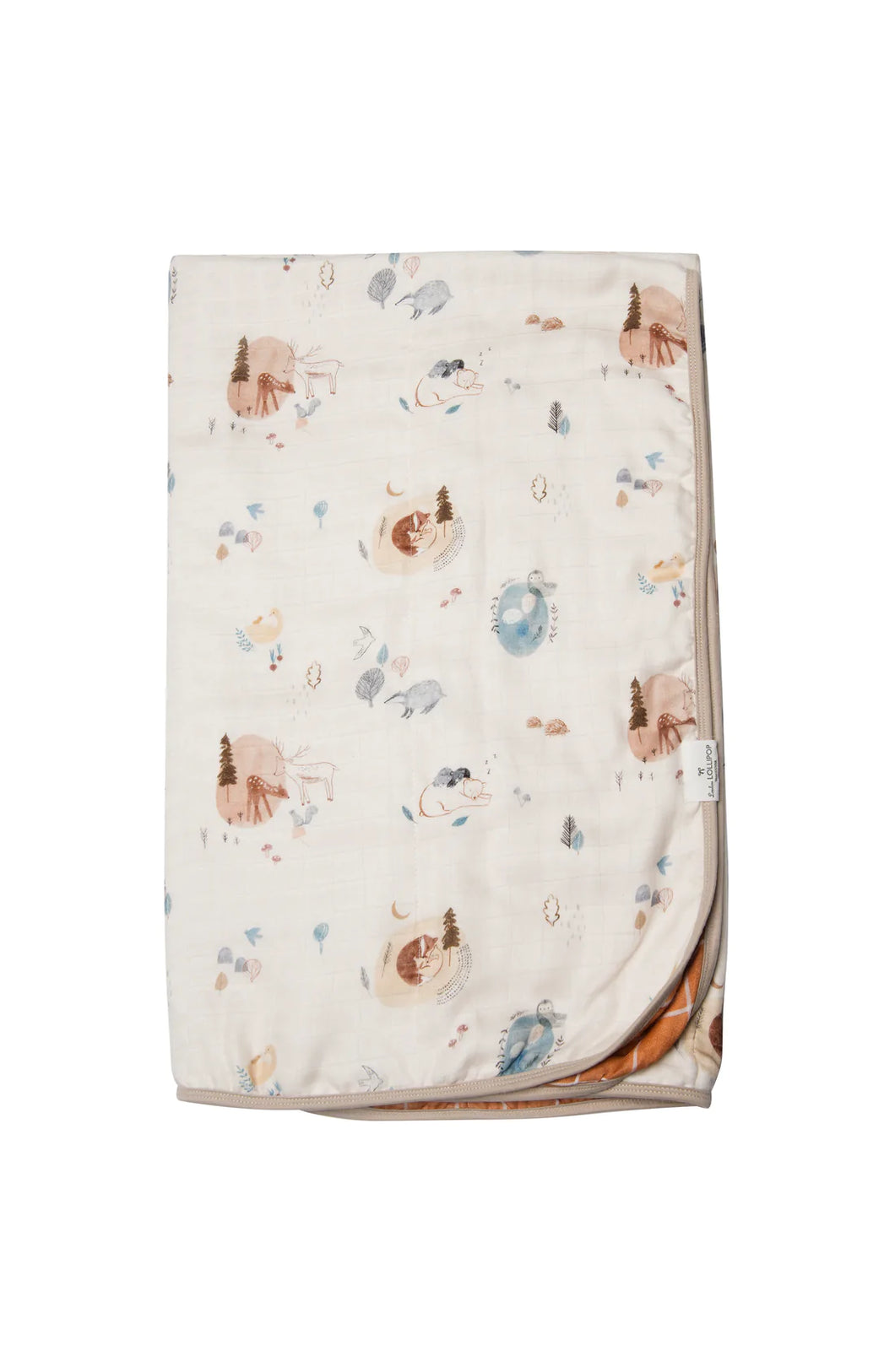Loulou Lollipop Muslin Quilt Blanket