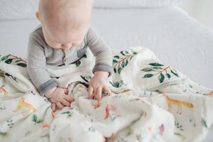 Loulou Lollipop Muslin Quilt Blanket