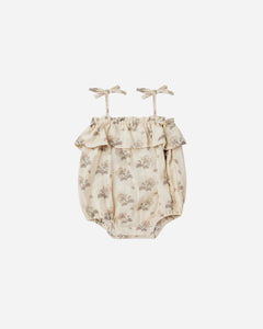 Rylee + Cru Baby Girls Ruffle Romper - Vintage Floral