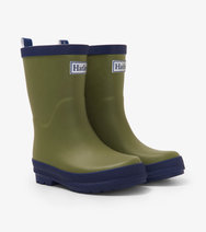 Load image into Gallery viewer, Hatley Forest Green Matte Rain Boots
