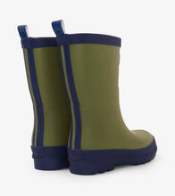 Load image into Gallery viewer, Hatley Forest Green Matte Rain Boots
