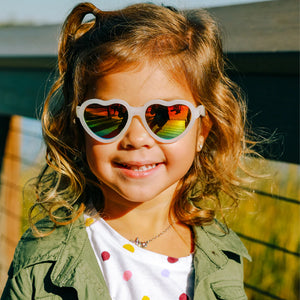 Babiators Original Heart Sunglasses - Rainbow Bright