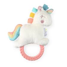 Itzy Ritzy Rattle Pal Plush Rattle with Teether