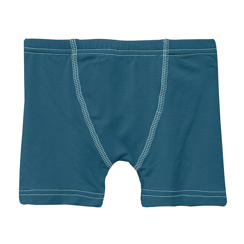 Kickee Pants Boxer Brief - Deep Sea with Fresh Air