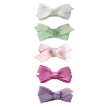 Load image into Gallery viewer, Baby Wisp Chelsea Bow Clips - 5 PK
