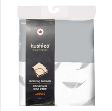 Load image into Gallery viewer, Kushies Receiving Blankets - 2 Pack
