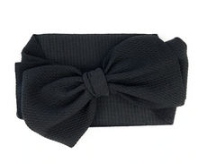 Load image into Gallery viewer, Baby Wisp Giant Lana Bow Headband

