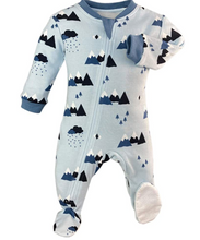 Load image into Gallery viewer, ZippyJamz Little Adventurer Footed Zipper Sleeper
