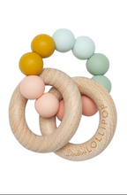 Load image into Gallery viewer, Loulou Lollipop Silicone &amp; Wood Teether
