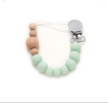 Load image into Gallery viewer, Loulou Lollipop Pacifier Clip - Colour Block
