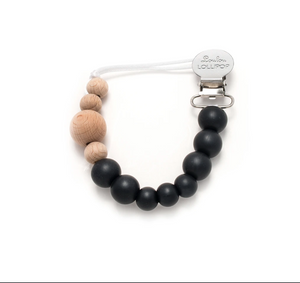 Loulou Lollipop Pacifier Clip - Colour Block