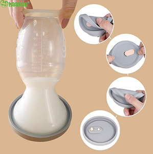 Haakaa Silicone Breast Pump & Silicone Cap 150 ml